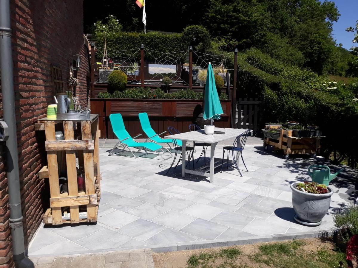 Studio Au Jardin Fleuri Verviers Exterior foto